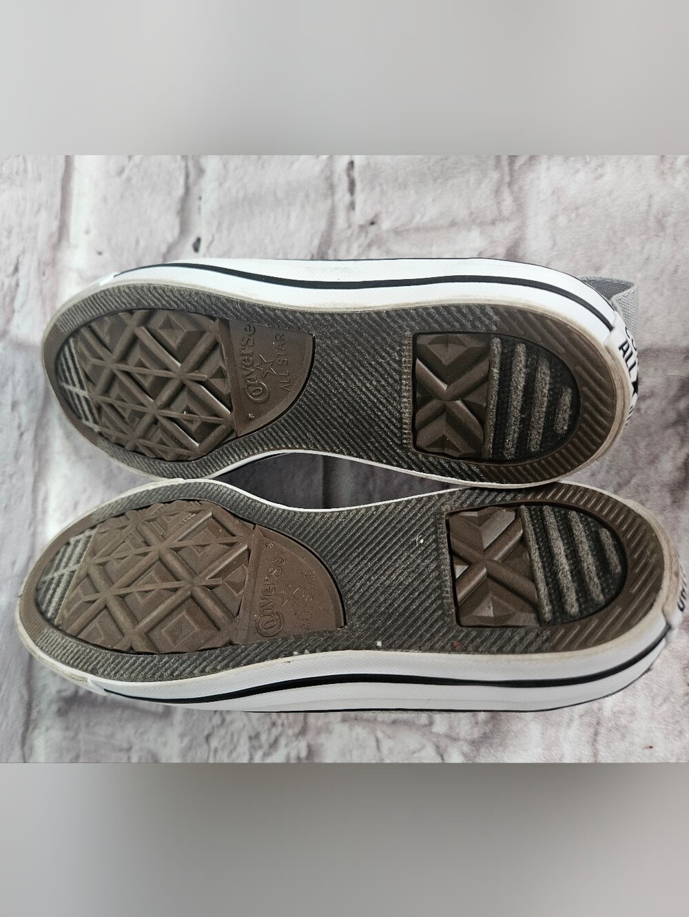 Converse Knit Shoes Sneakers Grey Size 6 Women's - Picture 10 of 10
